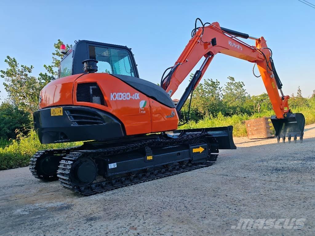 Kubota KX 080-4 CX Малые экскаваторы 7т-12т