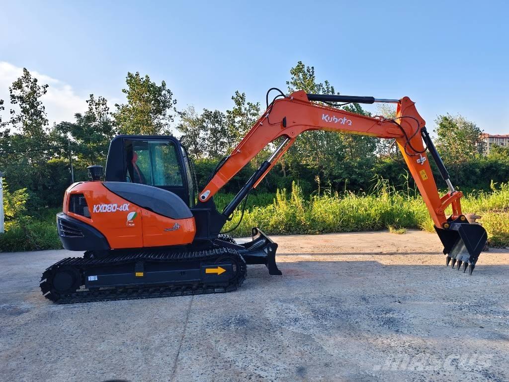 Kubota KX 080-4 CX Малые экскаваторы 7т-12т