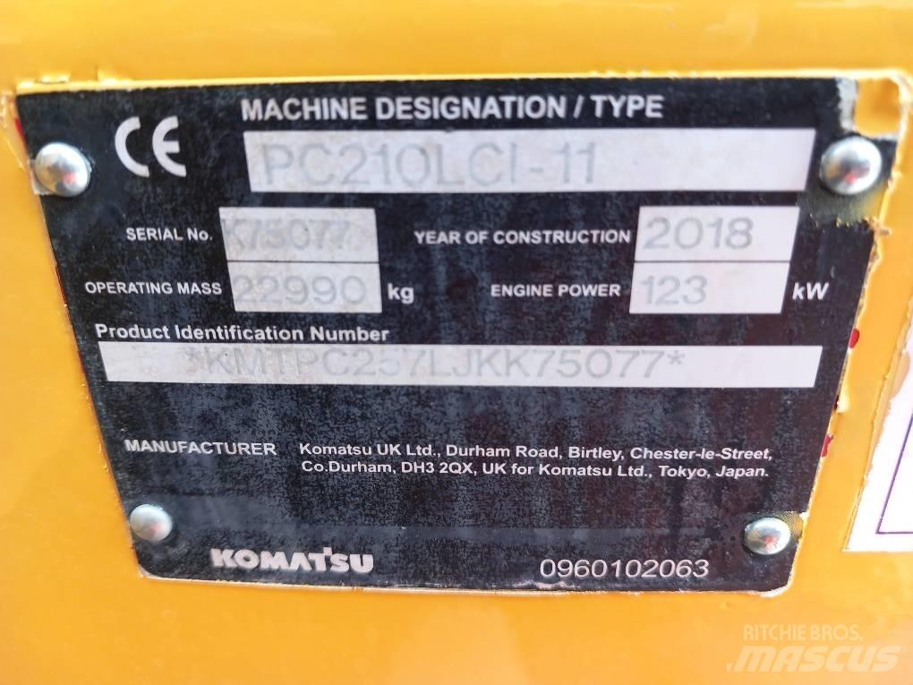Komatsu PC210LCI-11 Гусеничные экскаваторы