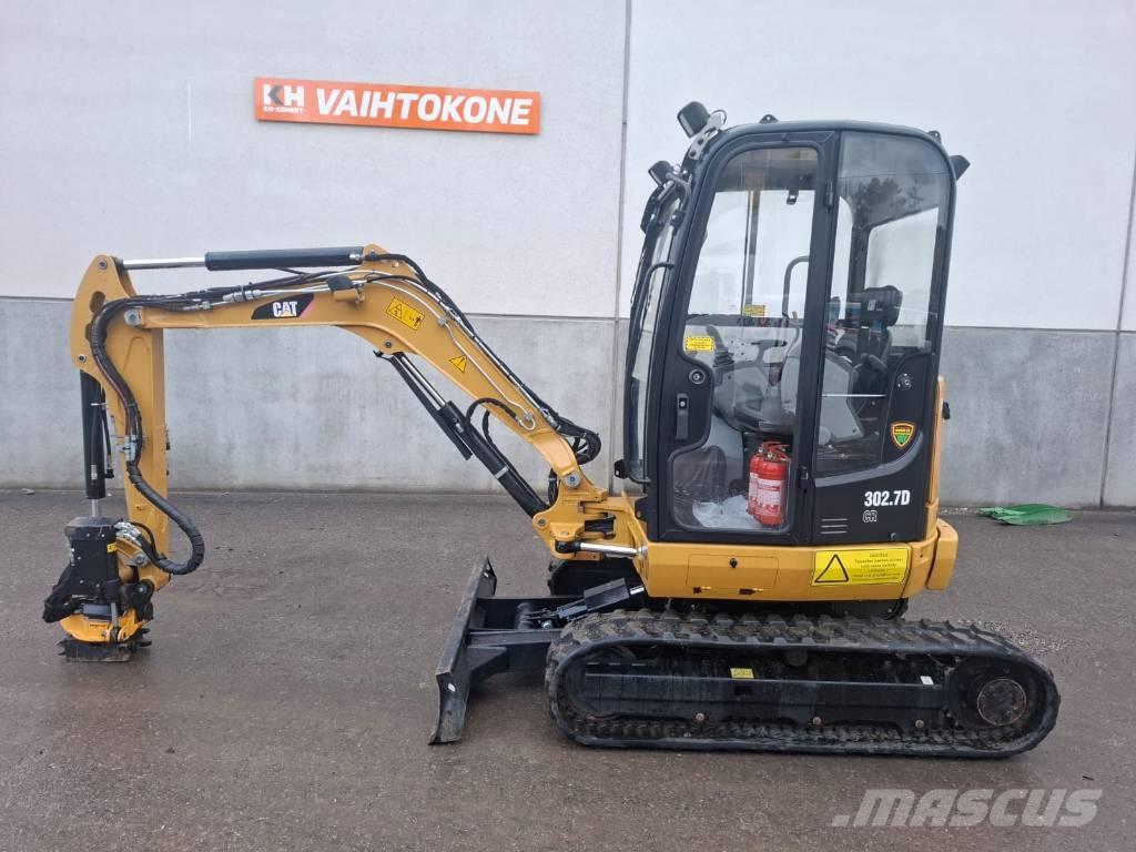CAT 302.7 D CR Мини-экскаваторы