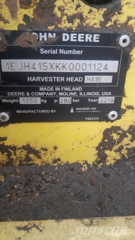 John Deere 1270 E Харвестеры