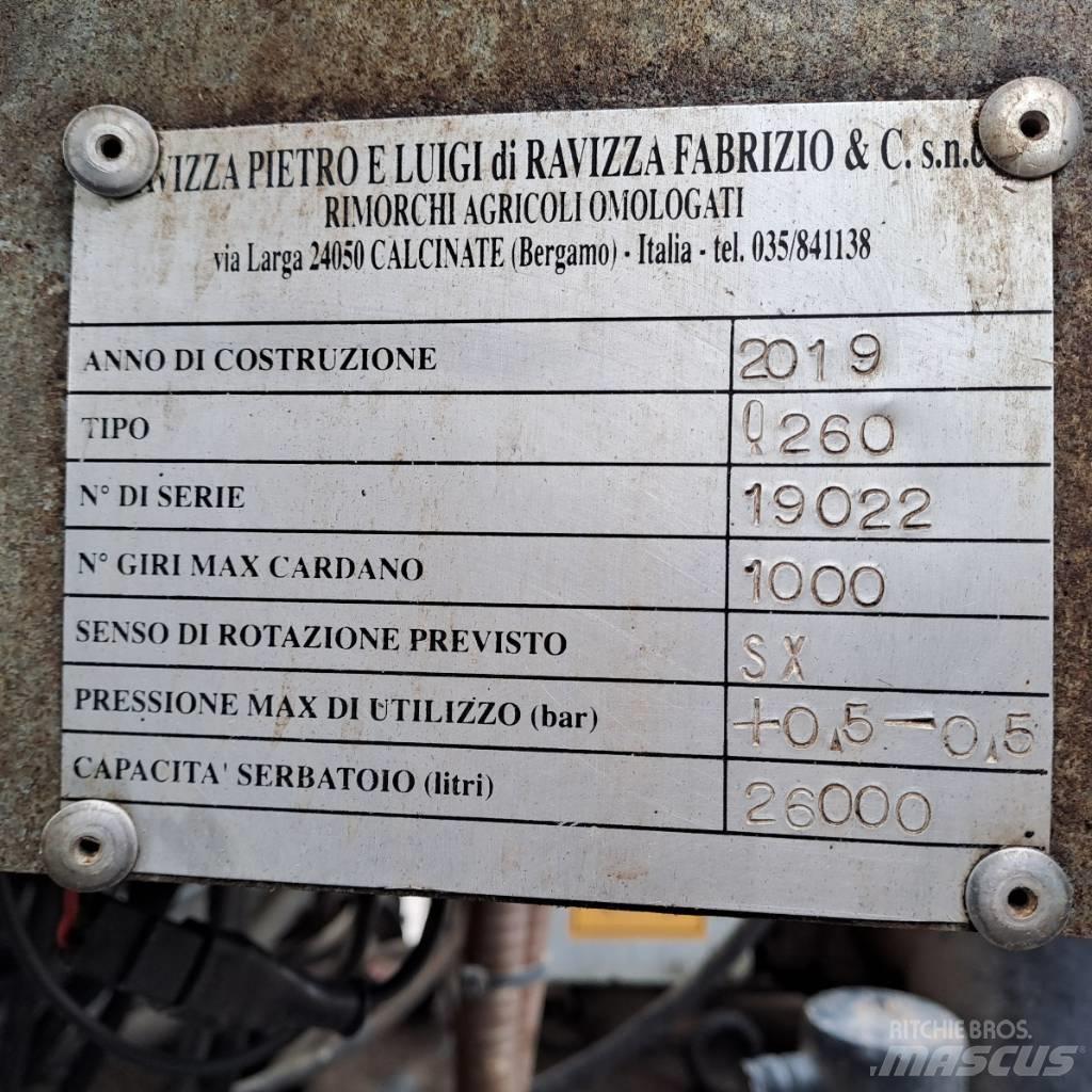  RAVIZZA CB260S4ASIB Цистерны для перевозки суспензий