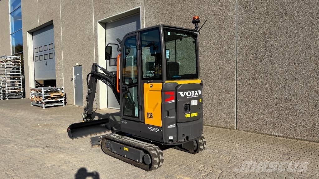 Volvo EC 18 Electric Мини-экскаваторы