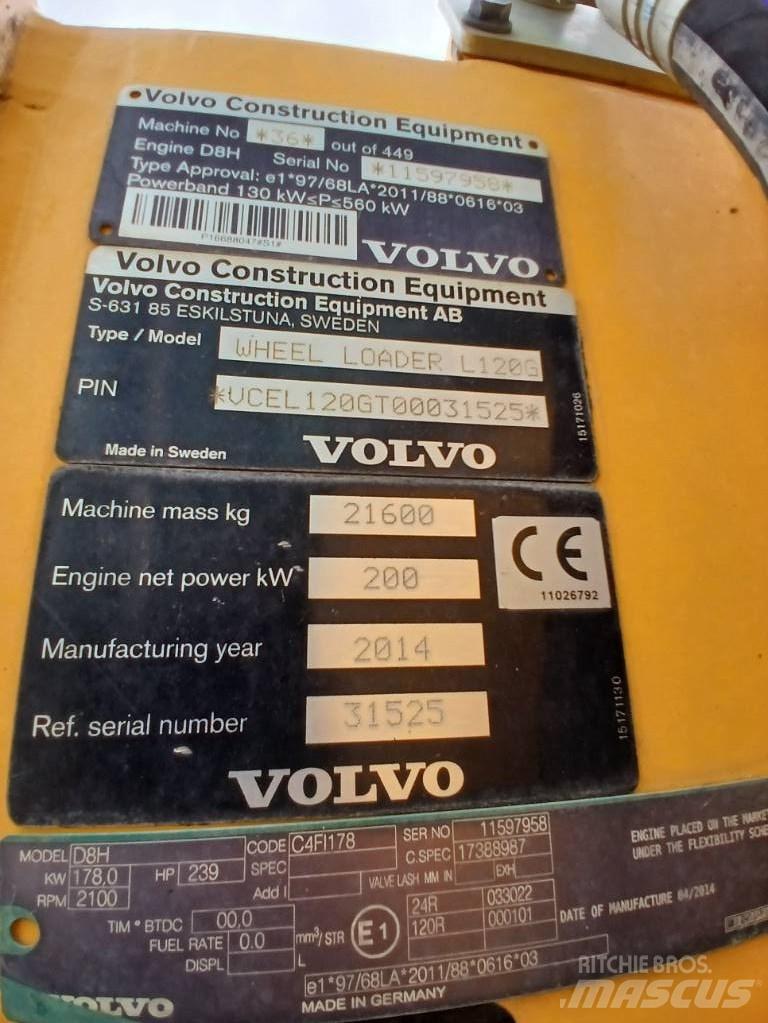 Volvo L 120 G Фронтальные погрузчики