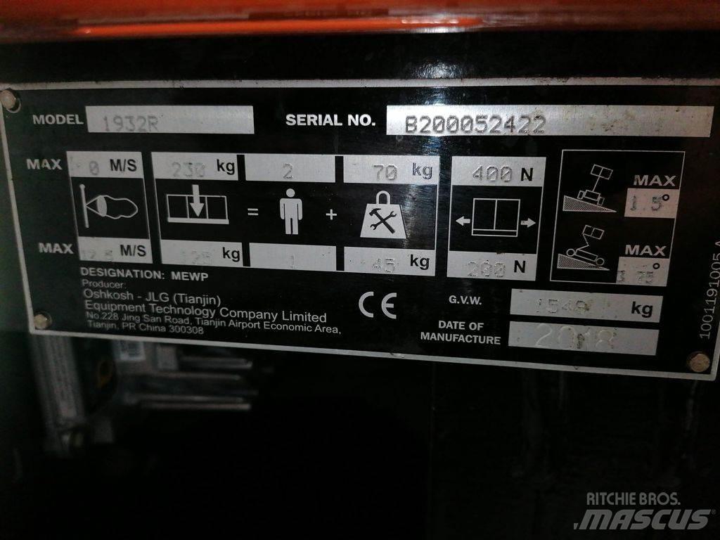JLG 1932R Ножничные подъемники