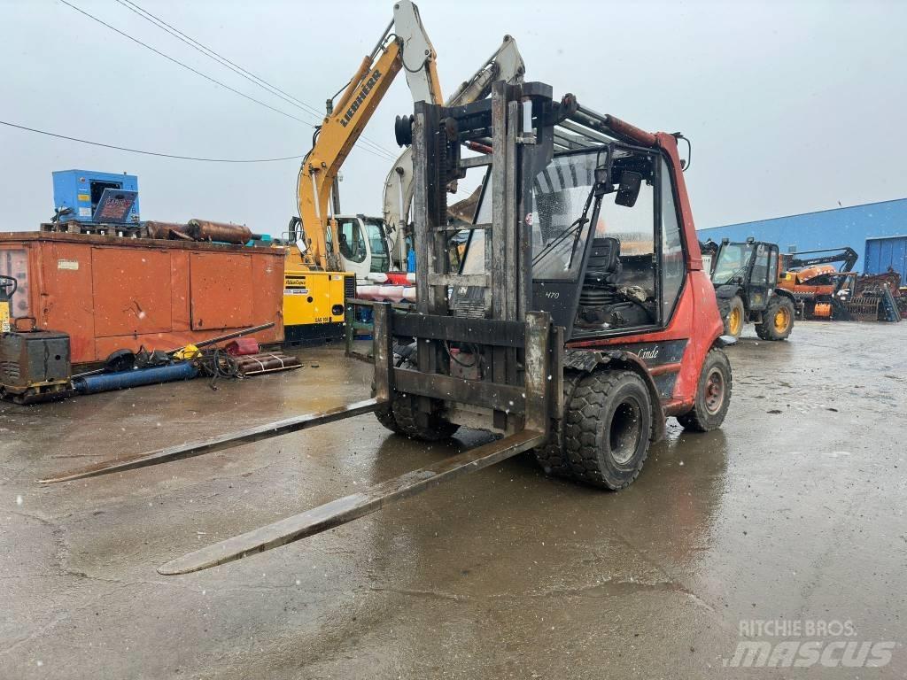Linde H70D Дизельные погрузчики
