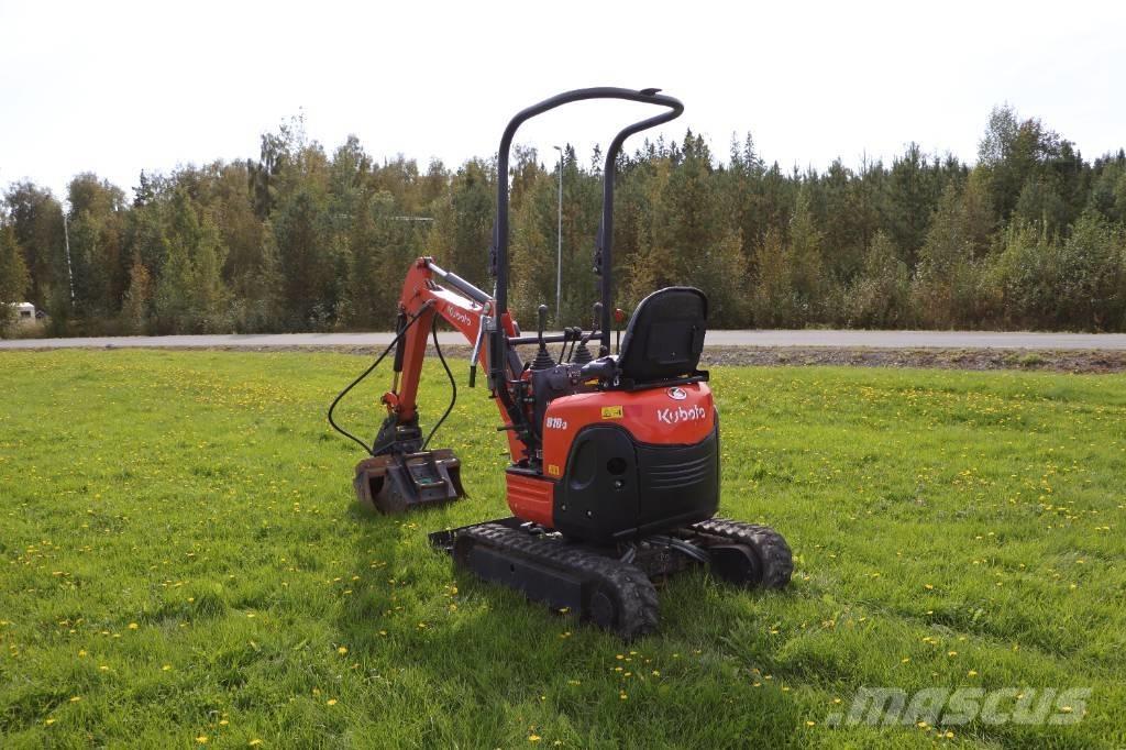 Kubota U10-3 Мини-экскаваторы