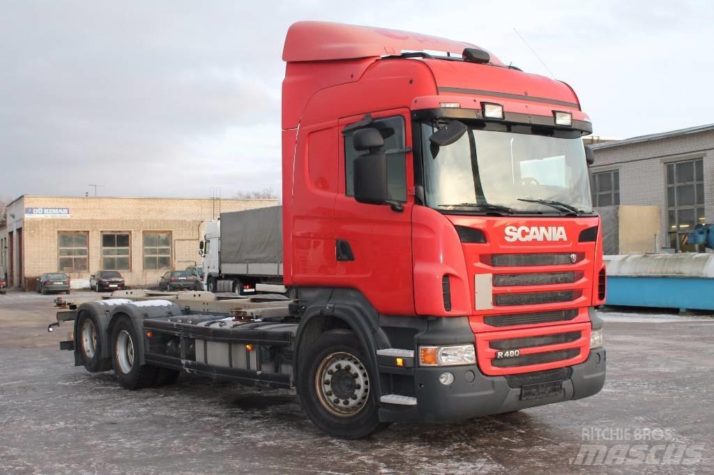 Scania R480 LB6X2HNB Грузовики-Контейнеровозы