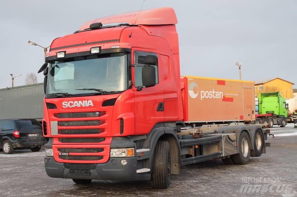 Scania R480 LB6X2HNB Грузовики-Контейнеровозы