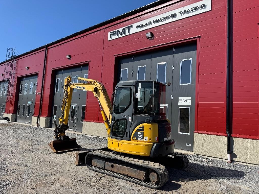 Komatsu PC 50 Мини-экскаваторы