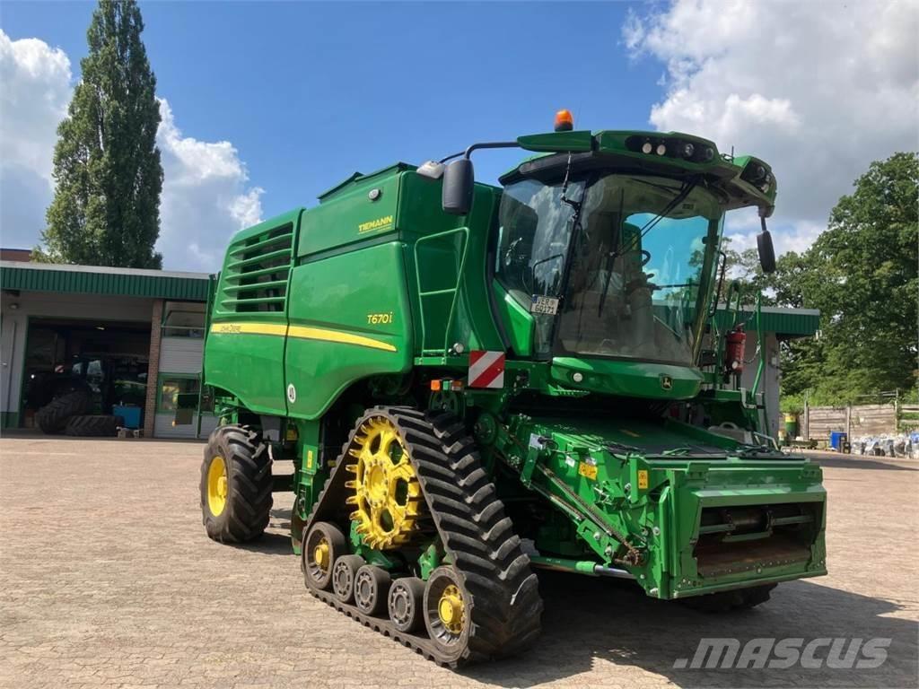 John Deere T670 Зерноуборочные комбайны