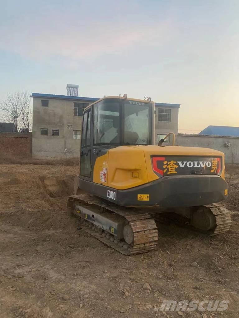 Volvo EC80D Малые экскаваторы 7т-12т