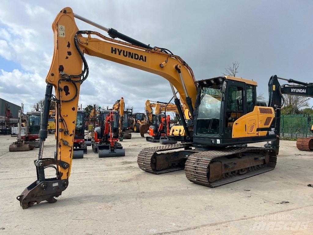Hyundai HX140L Гусеничные экскаваторы
