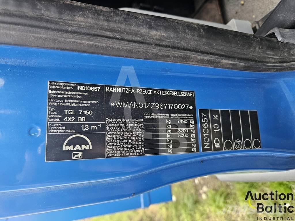 MAN 7.150 Грузовики-Самосвалы