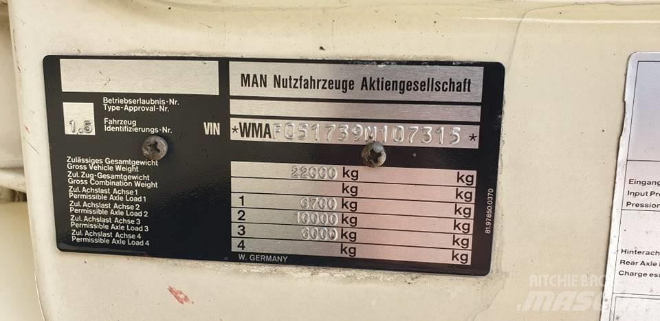 MAN 26.422 Тентованные грузовики