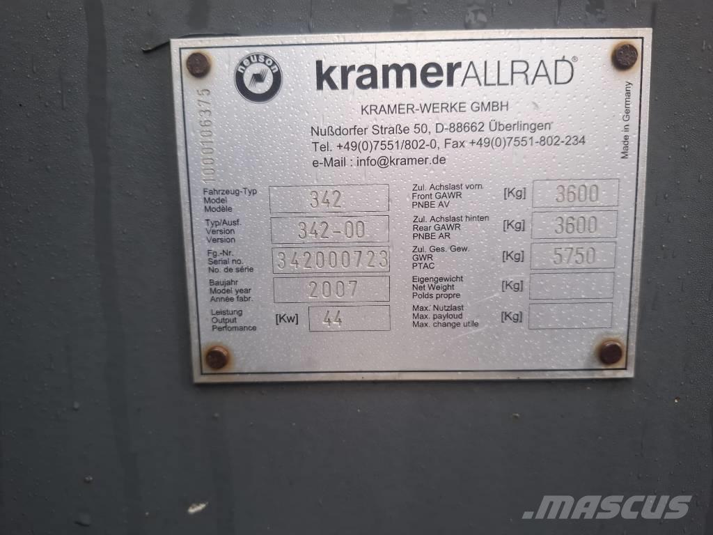 Kramer 380 Фронтальные погрузчики