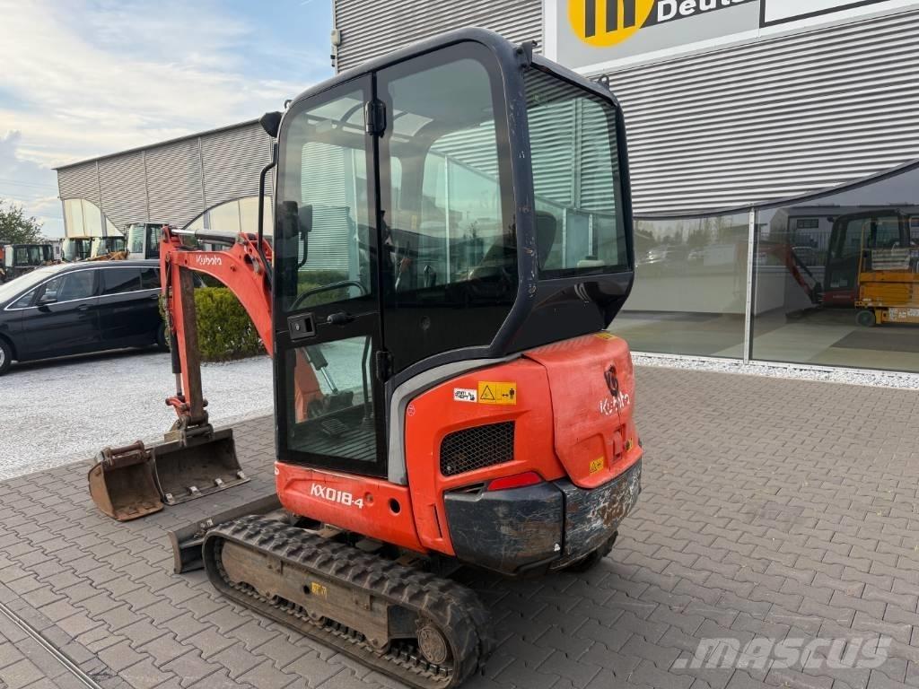 Kubota KX 018-4 Мини-экскаваторы