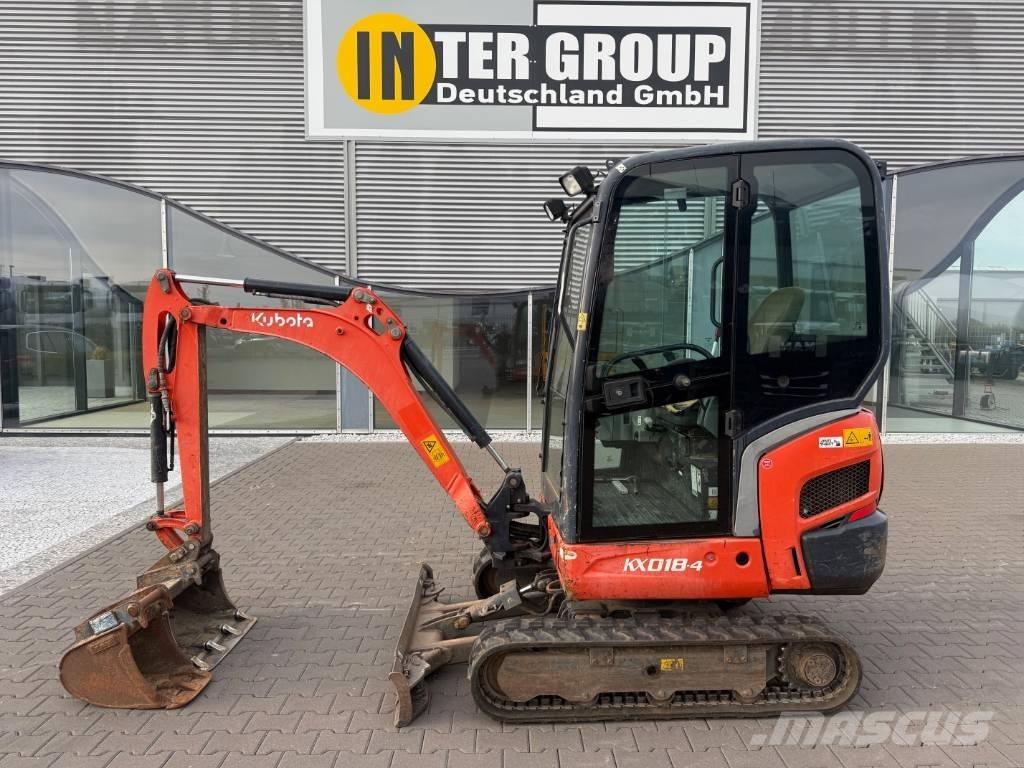 Kubota KX 018-4 Мини-экскаваторы