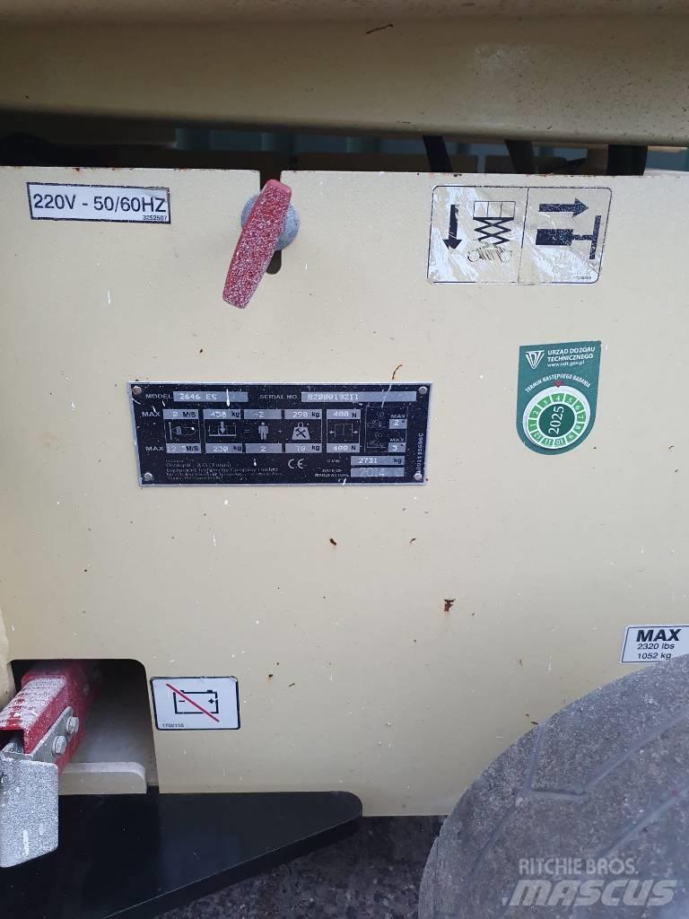 JLG 2646 ES Ножничные подъемники