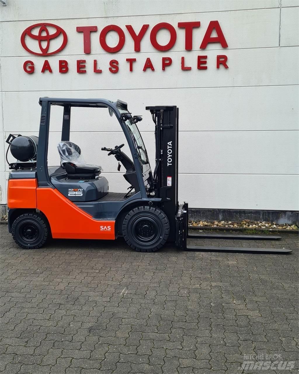 Toyota 02-8FGF25 Газовые погрузчики