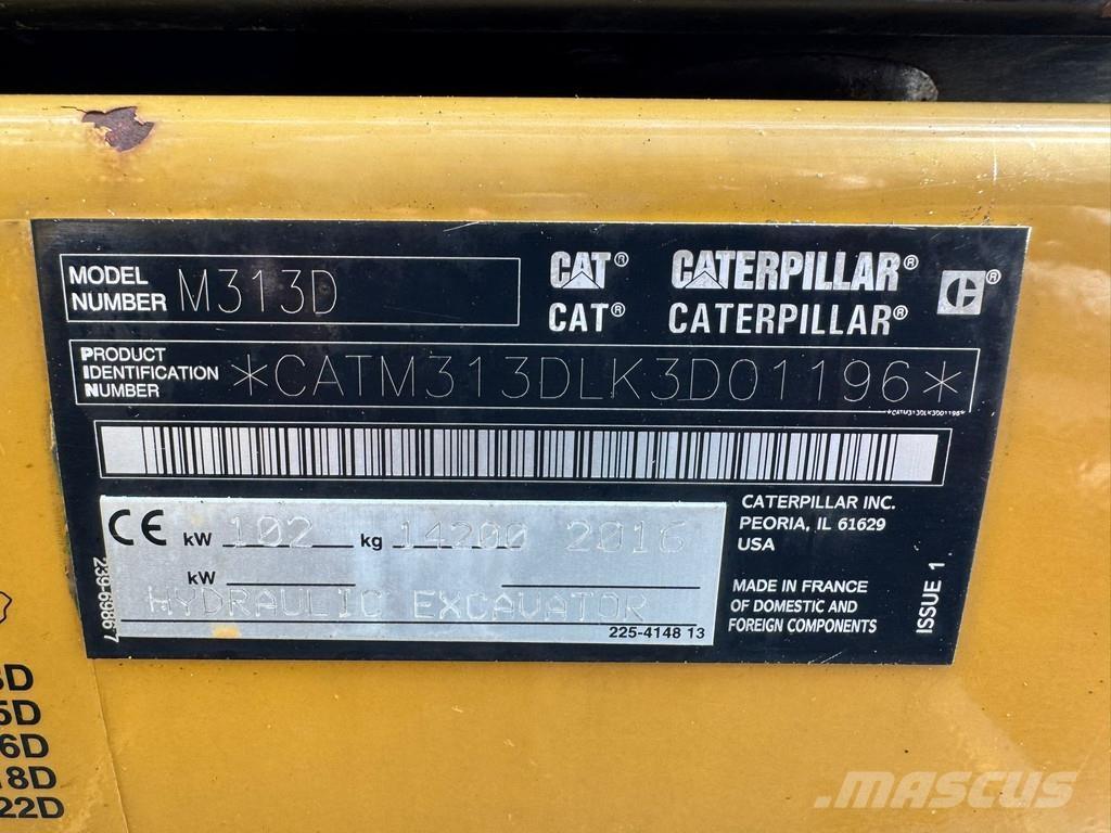 CAT M313D - CE Колёсные экскаваторы