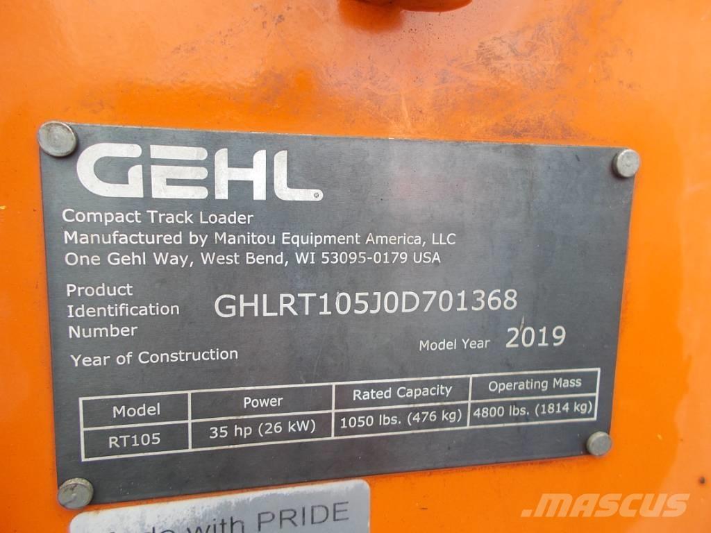 Gehl RT 105 Мини-погрузчики