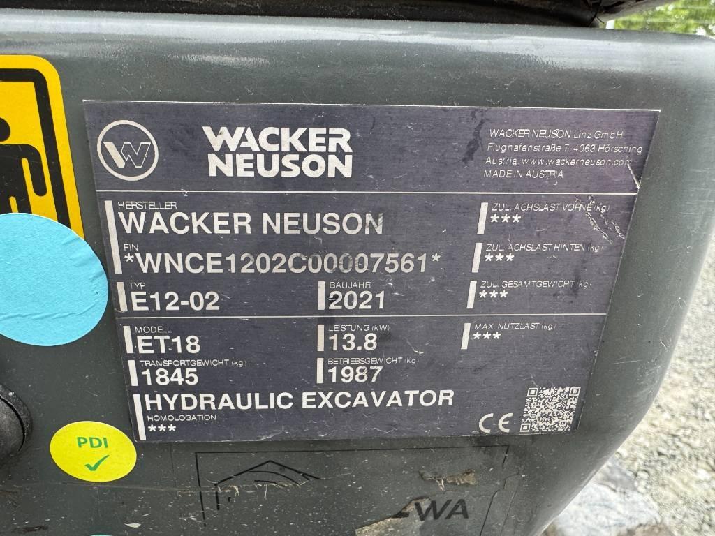 Wacker Neuson ET18 Гусеничные экскаваторы