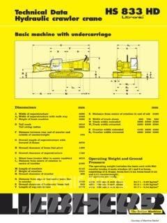 Liebherr HS 833 HD Экскаваторы-драглайны