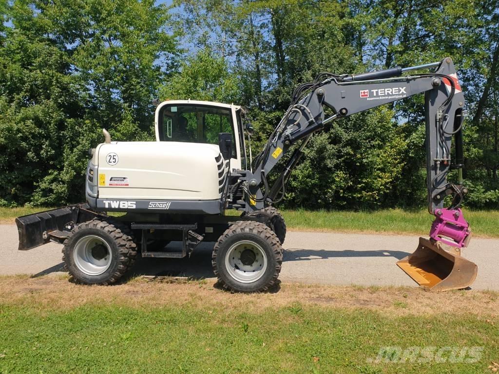 Terex TW 85 Колёсные экскаваторы
