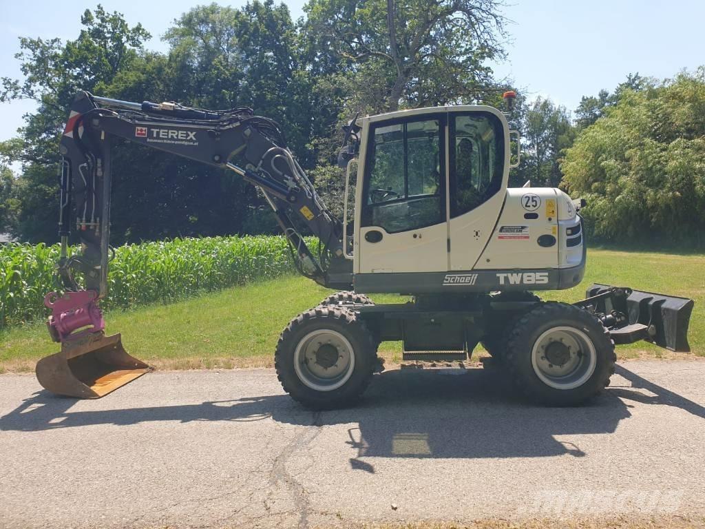 Terex TW 85 Колёсные экскаваторы