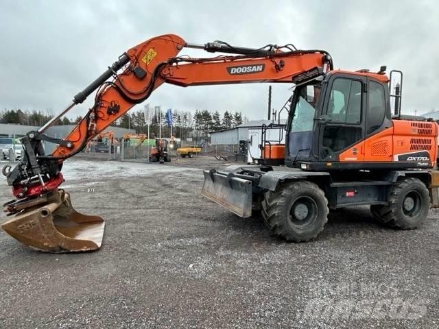 Doosan DX 170 W-5 Колёсные экскаваторы