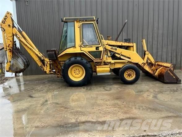 CAT 416 Экскаваторы-погрузчики