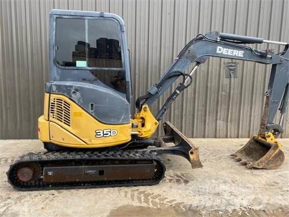 John Deere 35D Мини-экскаваторы