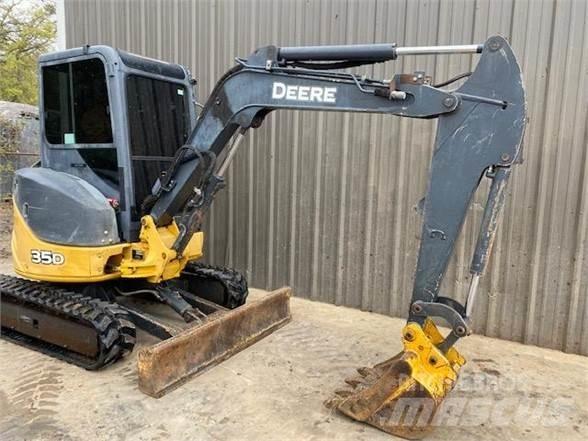 John Deere 35D Мини-экскаваторы