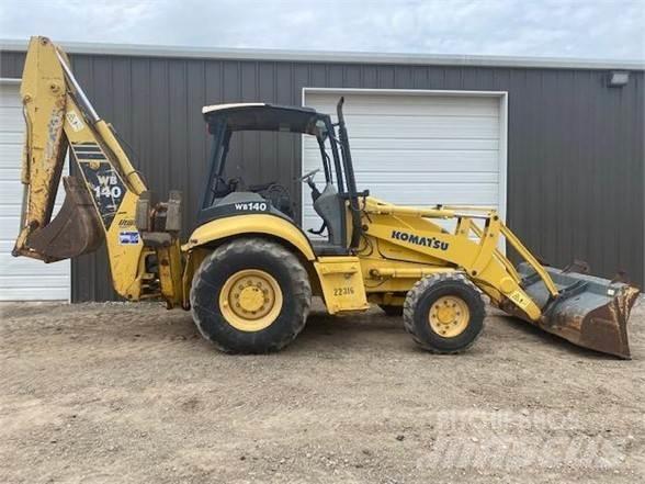 Komatsu WB140 Экскаваторы-погрузчики