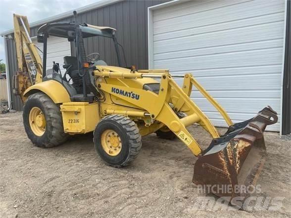 Komatsu WB140 Экскаваторы-погрузчики