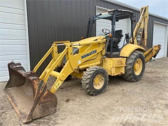 Komatsu WB140 Экскаваторы-погрузчики