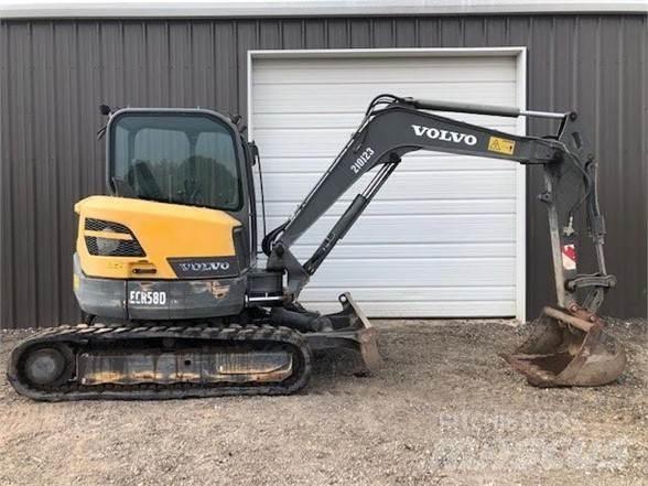 Volvo ECR58D Гусеничные экскаваторы