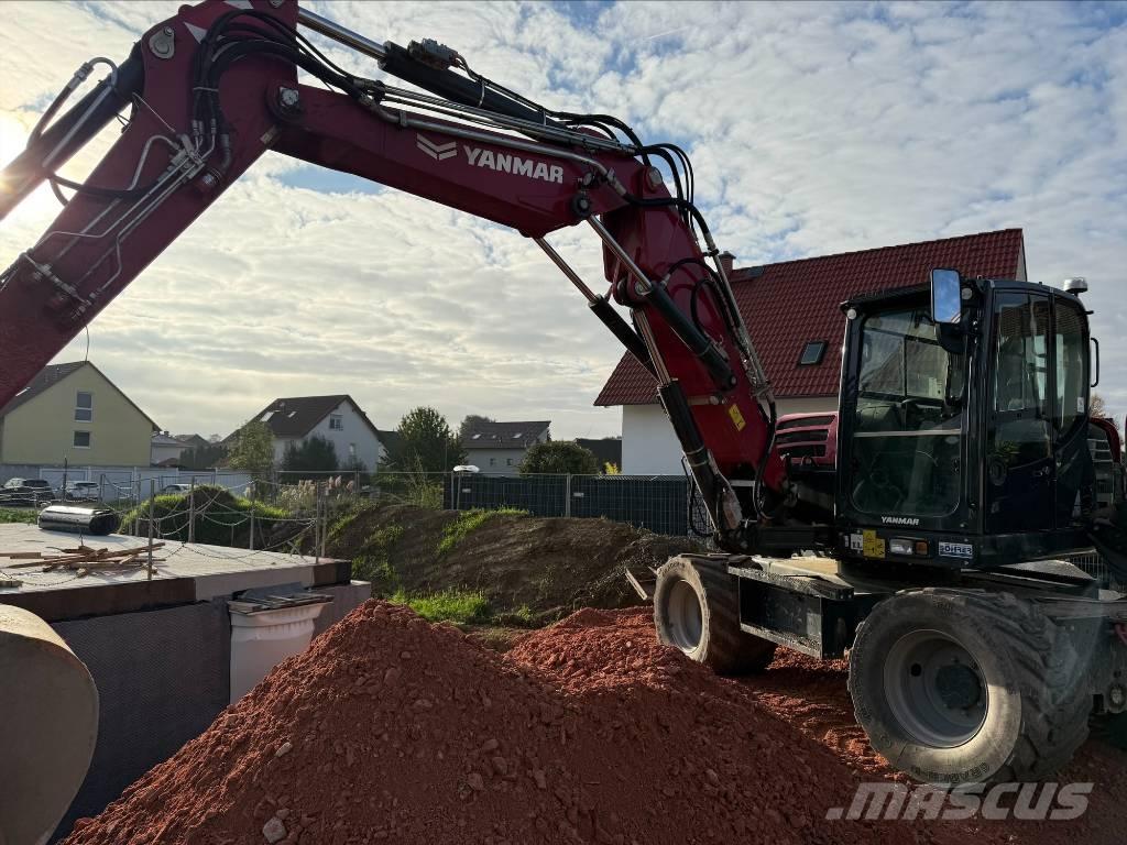 Yanmar B 110 W Колёсные экскаваторы