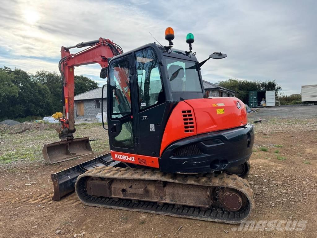 Kubota KX 080-4 Малые экскаваторы 7т-12т