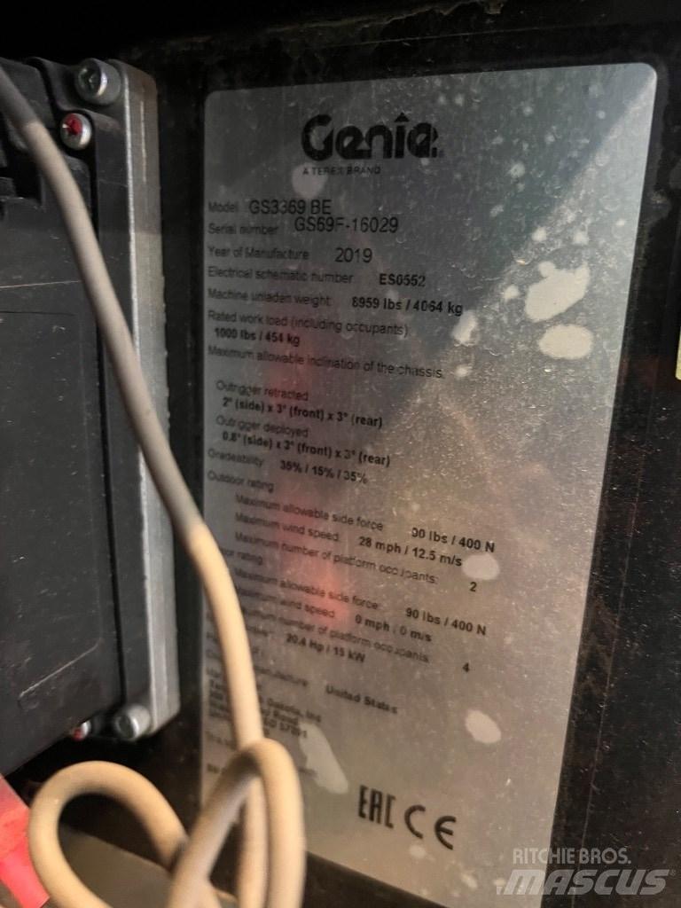 Genie GS 3369 BE Ножничные подъемники