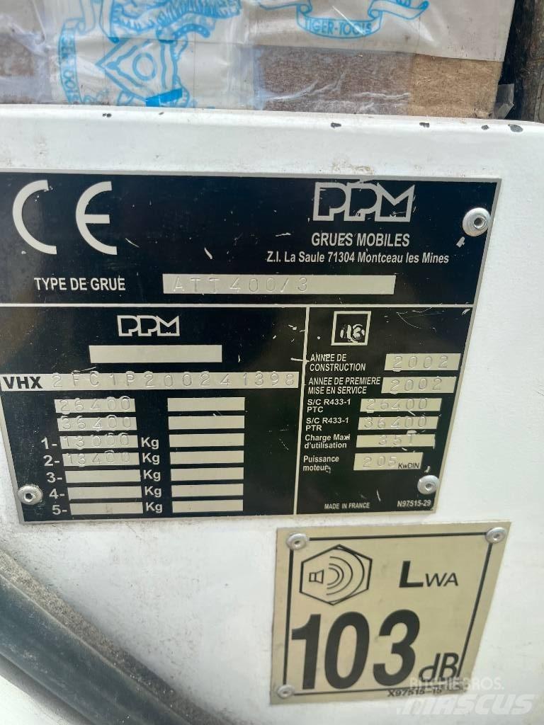 Terex PPM ATT 400/3 Автокраны