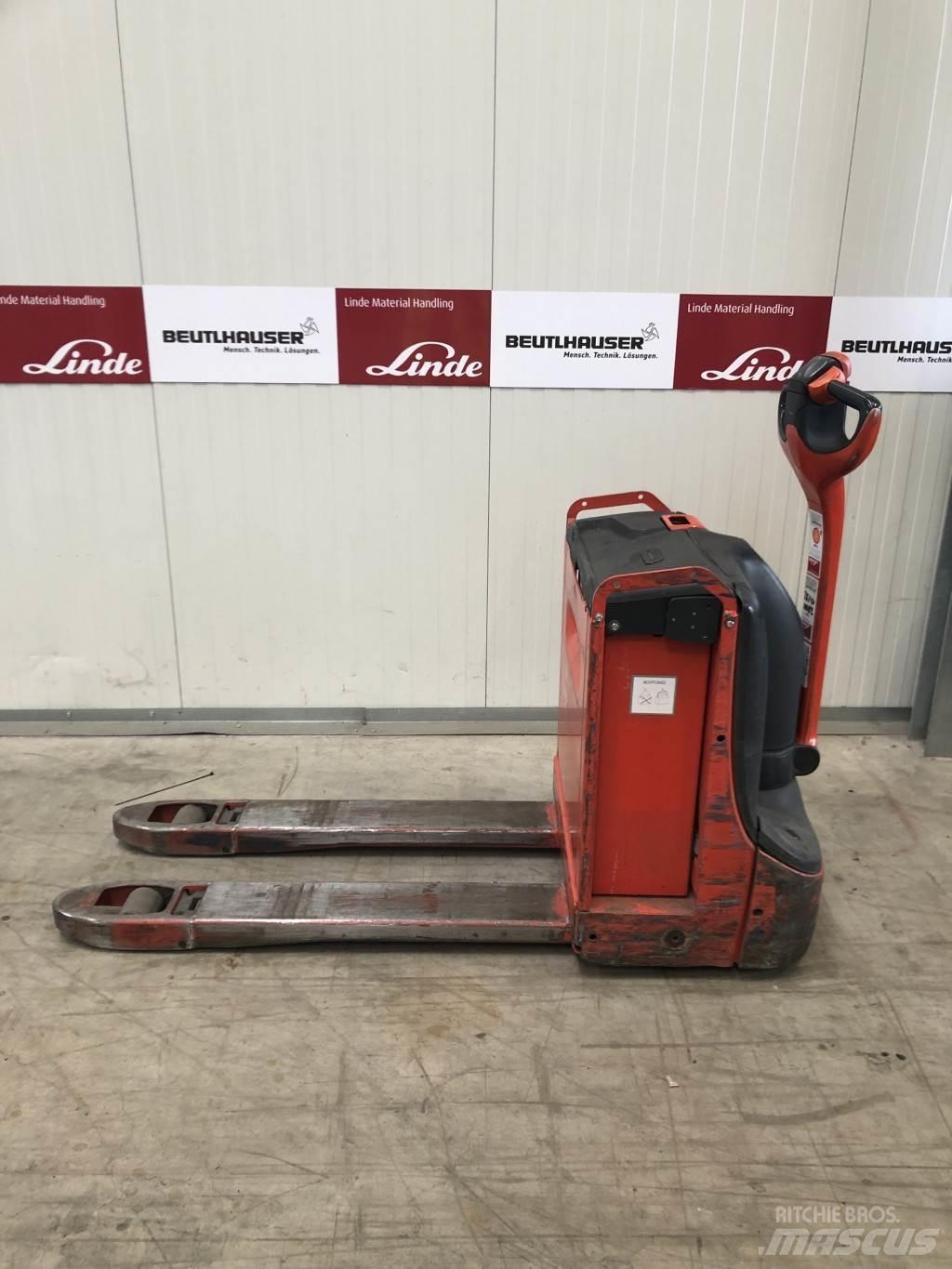 Linde T16 Ручные электрические тележки