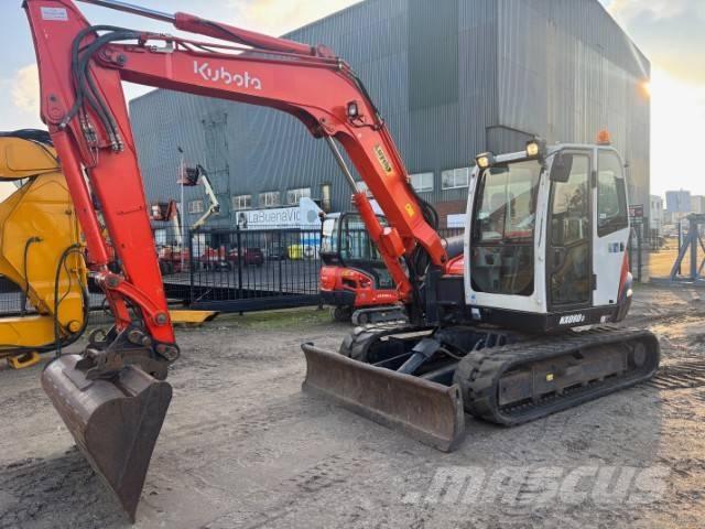 Kubota KX 080-3 Малые экскаваторы 7т-12т