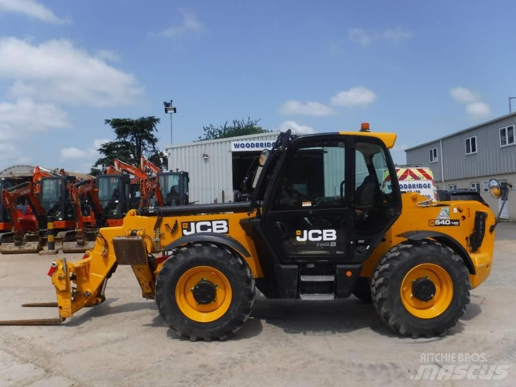 JCB 540-140 HI VIZ Телескопические погрузчики