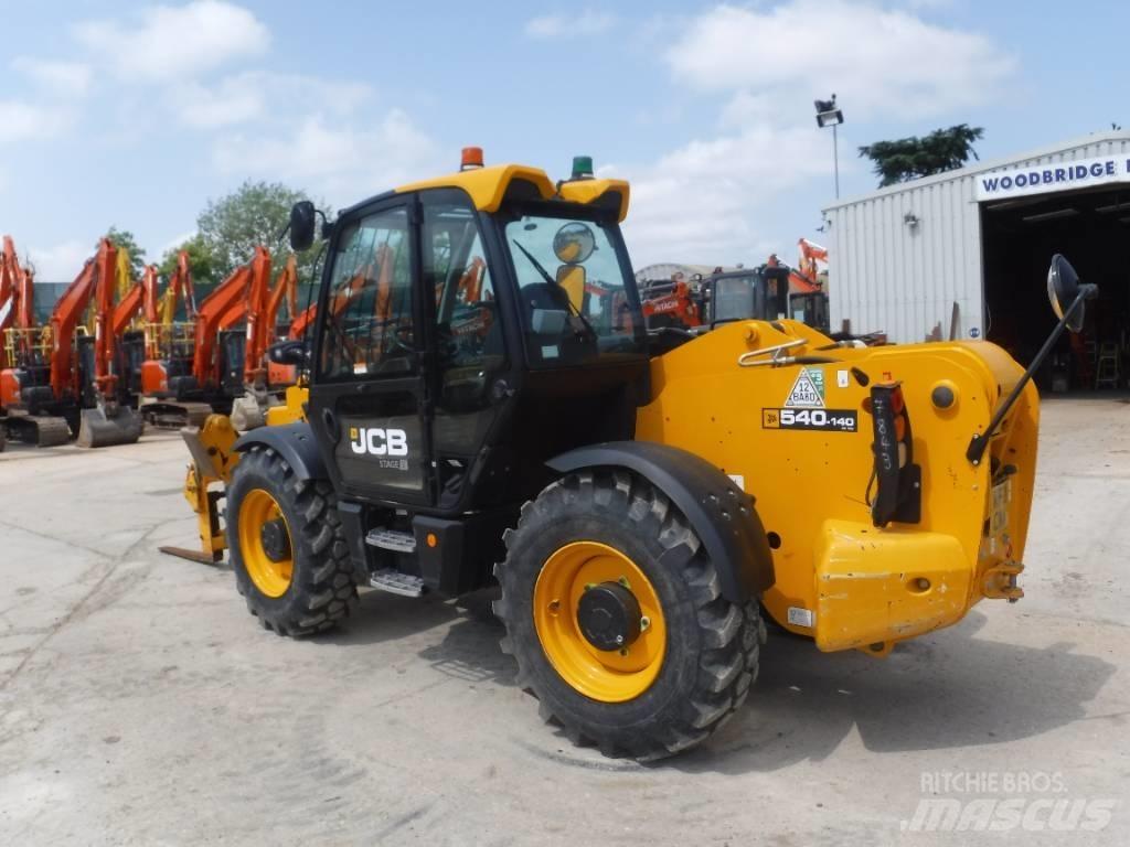JCB 540-140 HI VIZ Телескопические погрузчики