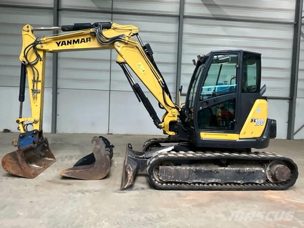 Yanmar SV 100 - 2A - 2PB Малые экскаваторы 7т-12т