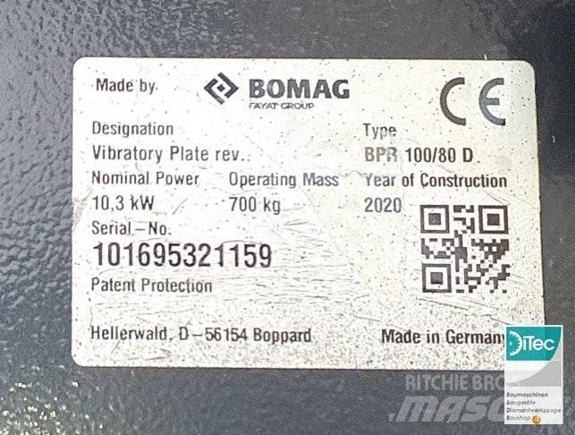 Bomag BPR 100/80 D Виброплиты и вибротрамбовки