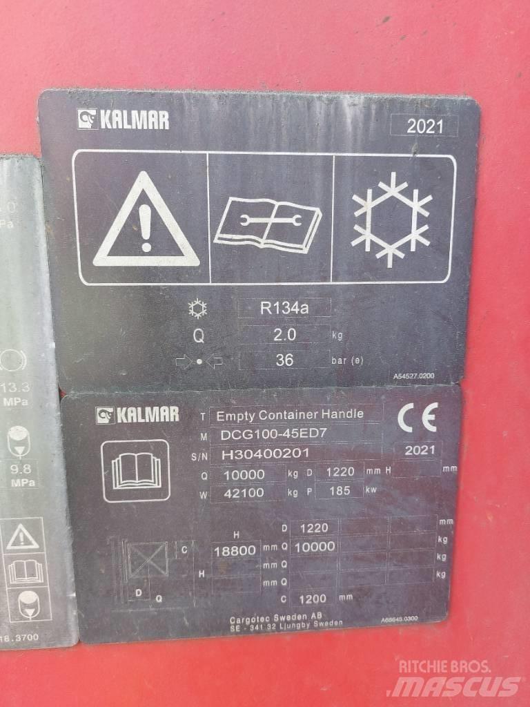 Kalmar DCG100-45ED7 Контейнерные вилочные погрузчики