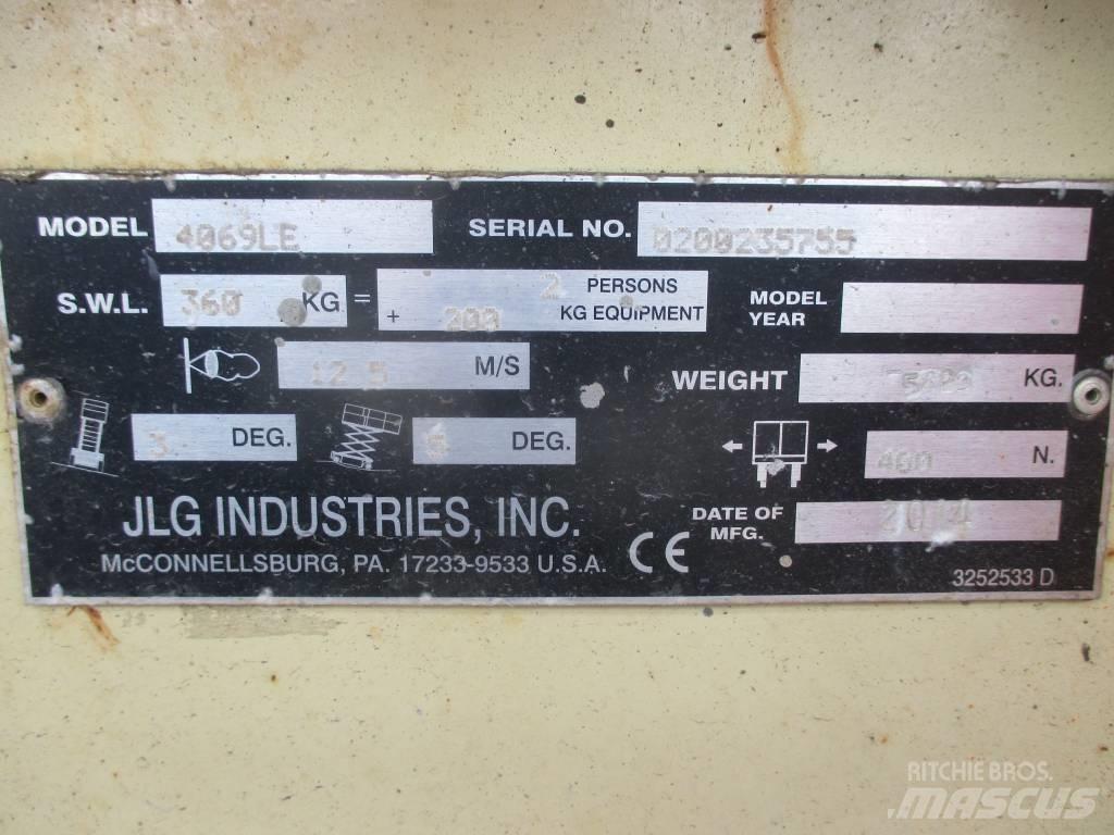 JLG 4069 LE Ножничные подъемники